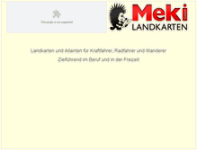 Tablet Screenshot of meki-landkarten.de